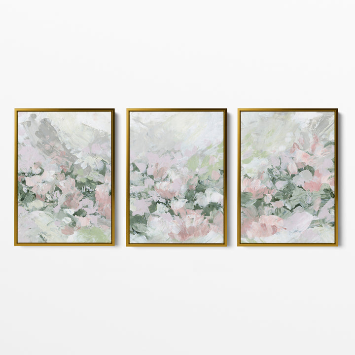 Flowers in Full Bloom - Set of 3 - Jetty Home