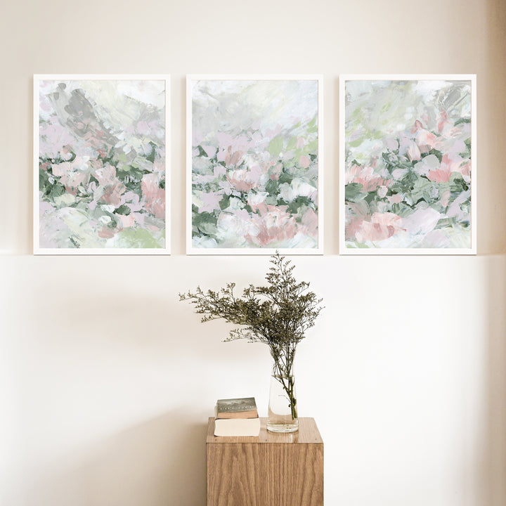 Flowers in Full Bloom - Set of 3 - Jetty Home