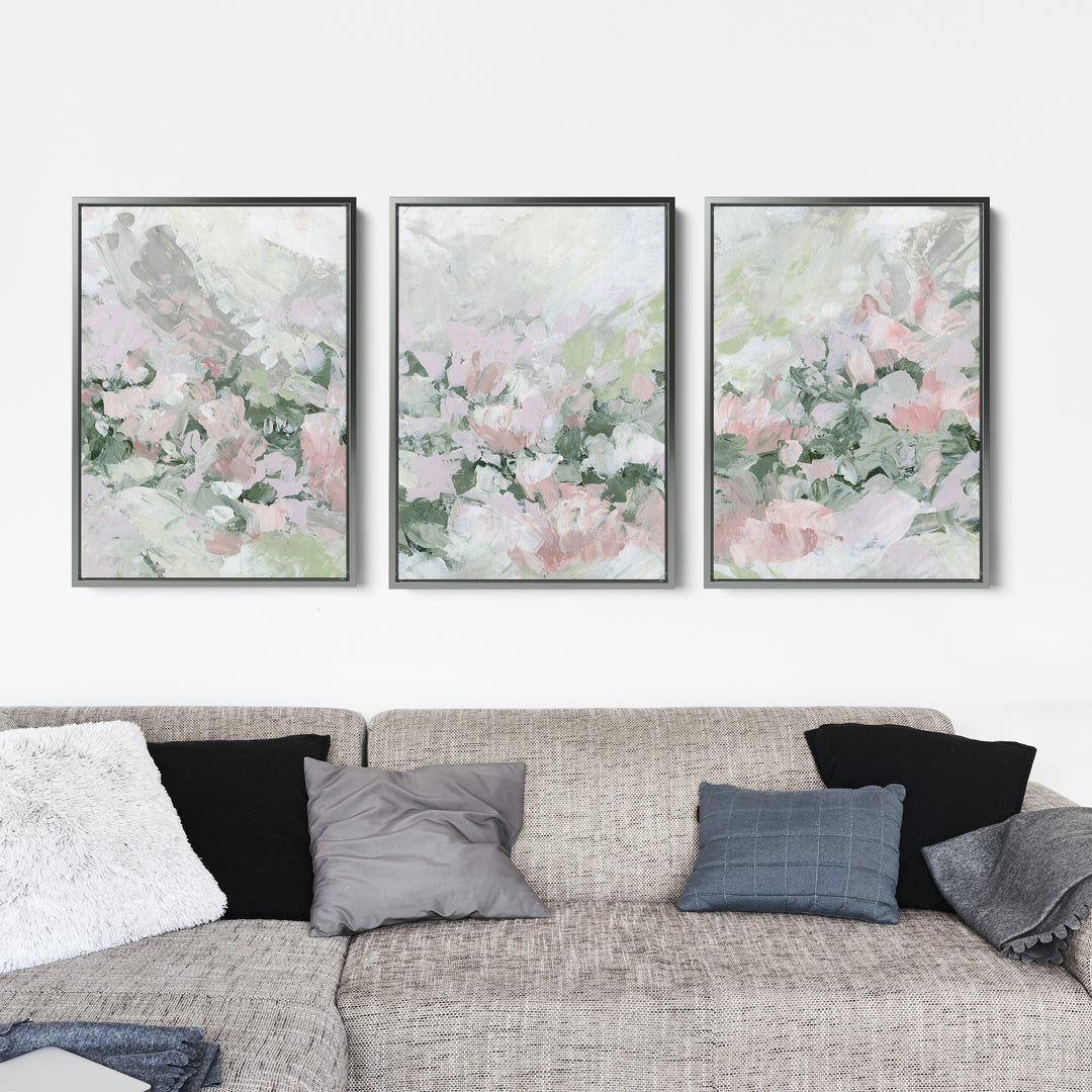 Flowers in Full Bloom - Set of 3 - Jetty Home
