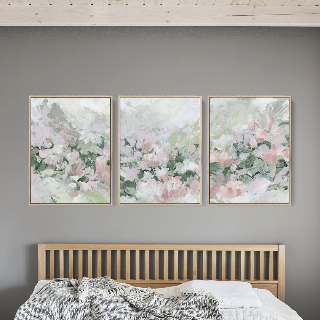 Flowers in Full Bloom - Set of 3 - Jetty Home