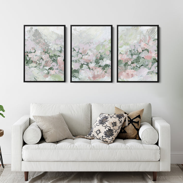 Flowers in Full Bloom - Set of 3 - Jetty Home
