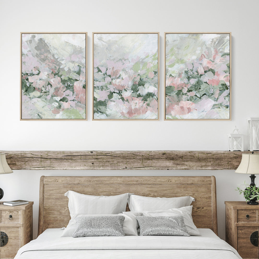 Flowers in Full Bloom - Set of 3 - Jetty Home