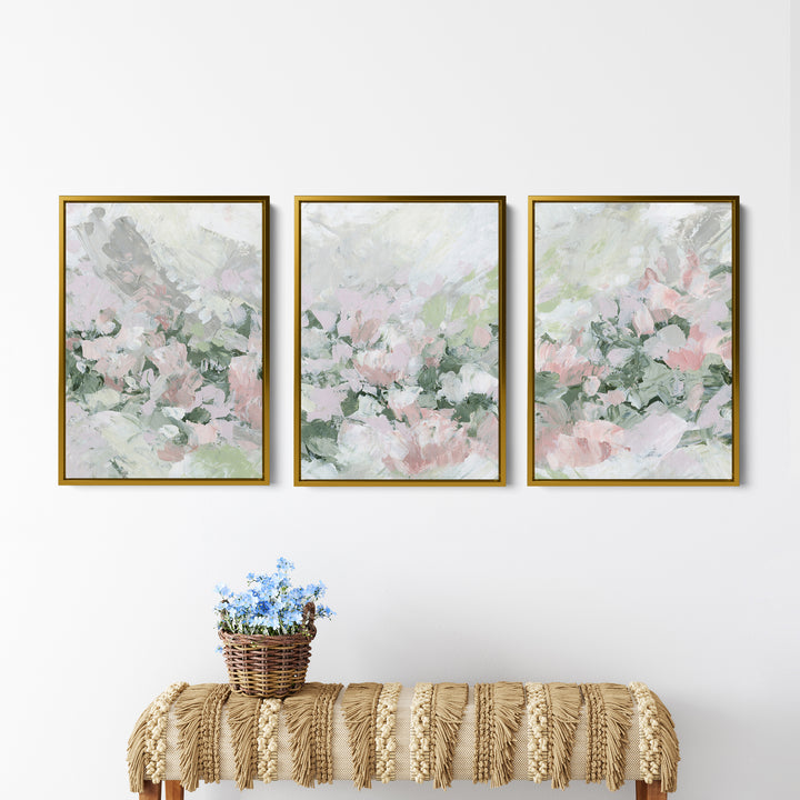 Flowers in Full Bloom - Set of 3 - Jetty Home
