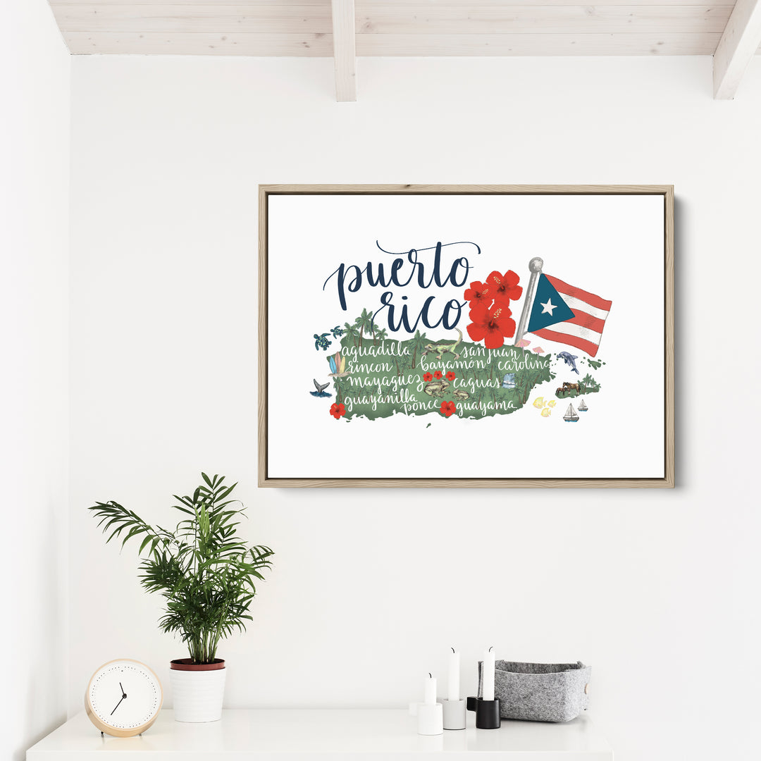 Puerto Rico Map - Jetty Home