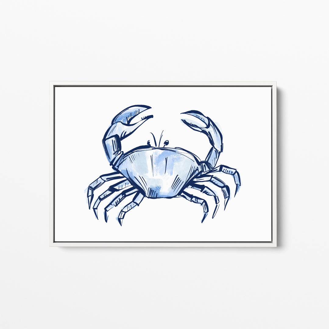 Nautical Crab Sketch - Jetty Home