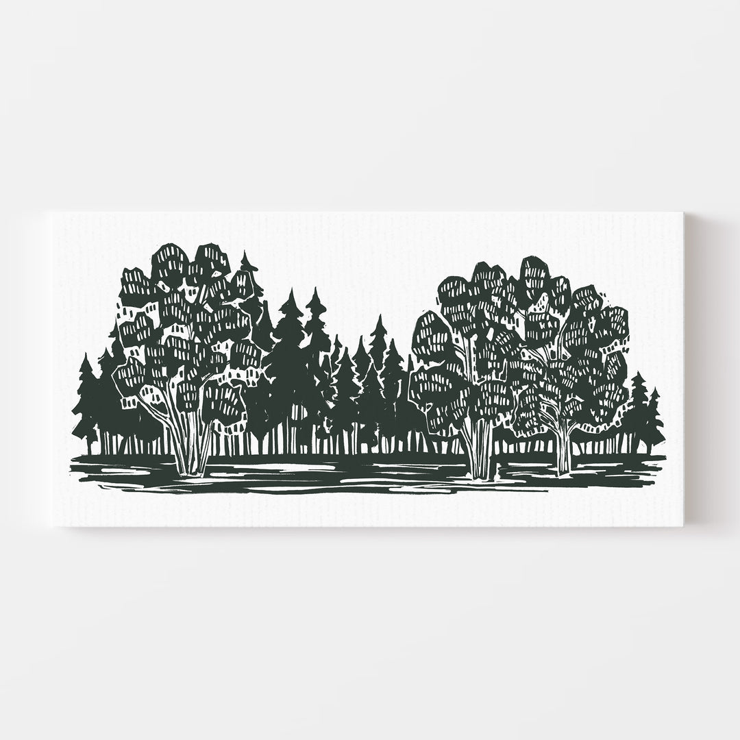 Shadowed Woodland Panoramic - Jetty Home