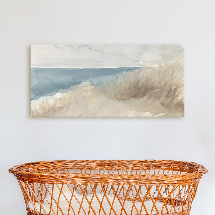 At the Banks Panoramic - Art Print or Canvas - Jetty Home