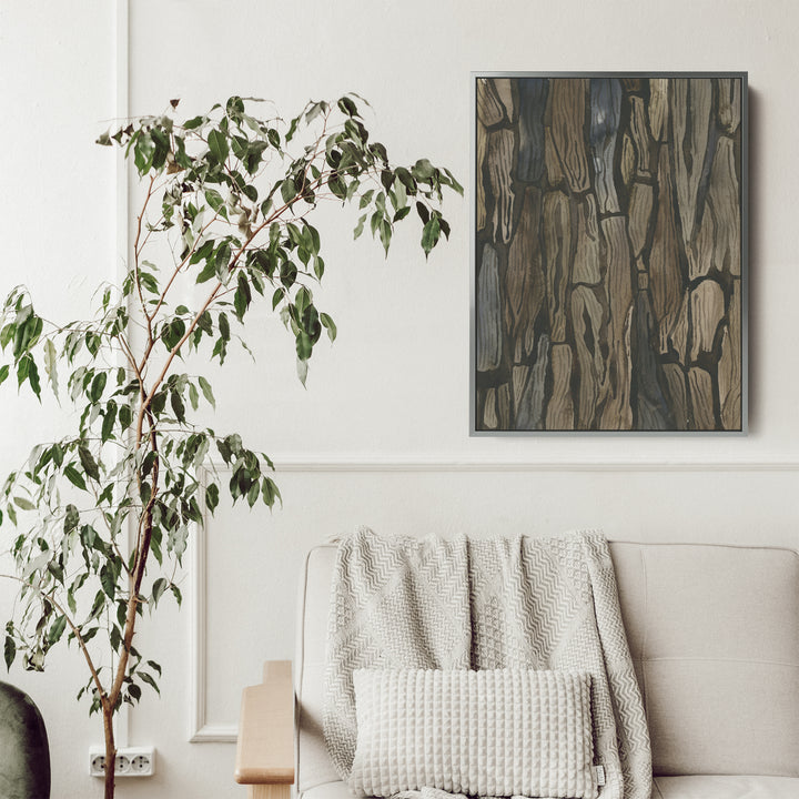 Watercolor Tree Bark - Jetty Home