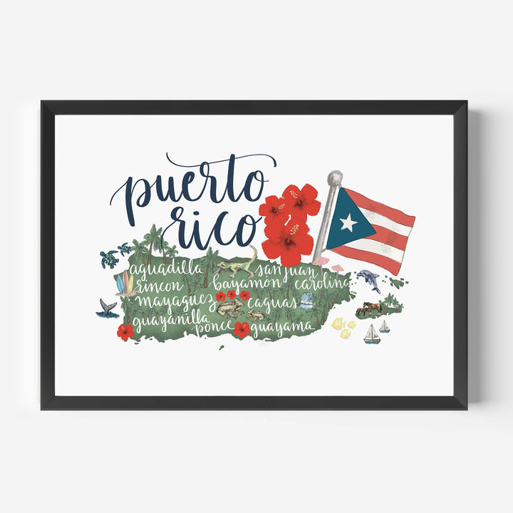 Puerto Rico Map - Jetty Home
