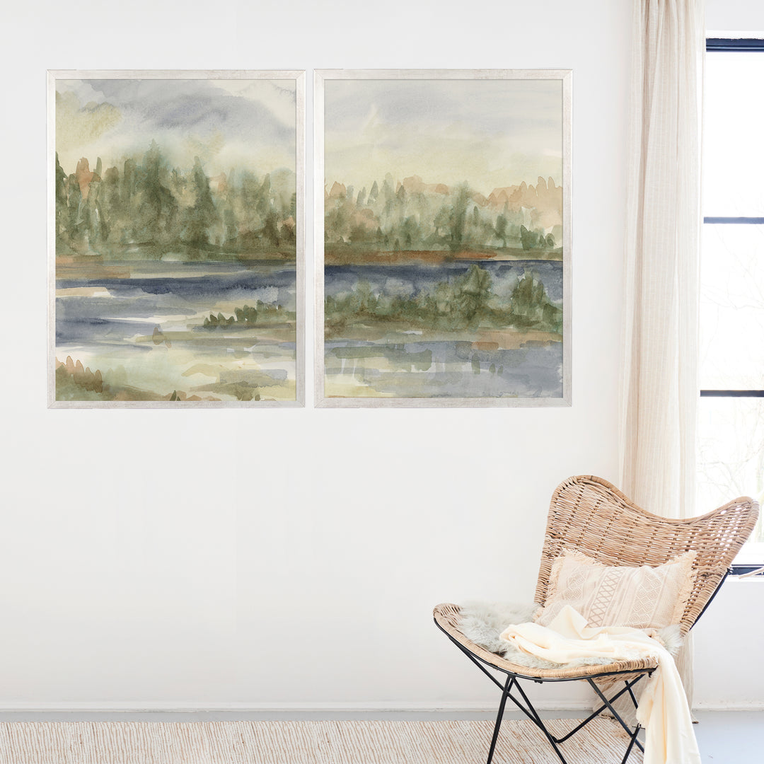 The Hinterland Diptych - Set of 2 - Jetty Home