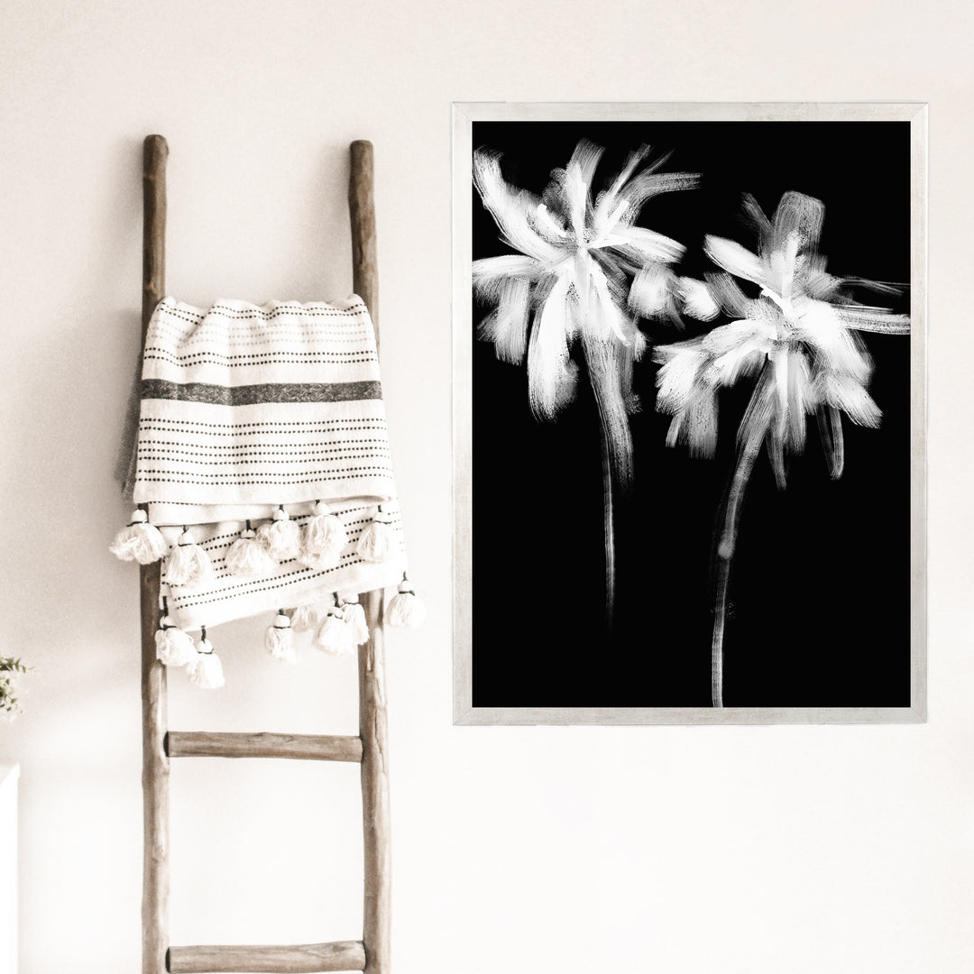 Black & White Palm Gathering, No. 1 - Jetty Home