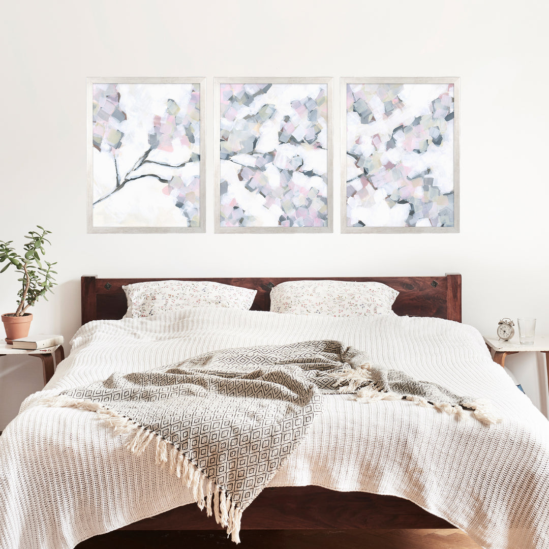 Cherry Blossoms in Spring - Set of 3 - Jetty Home