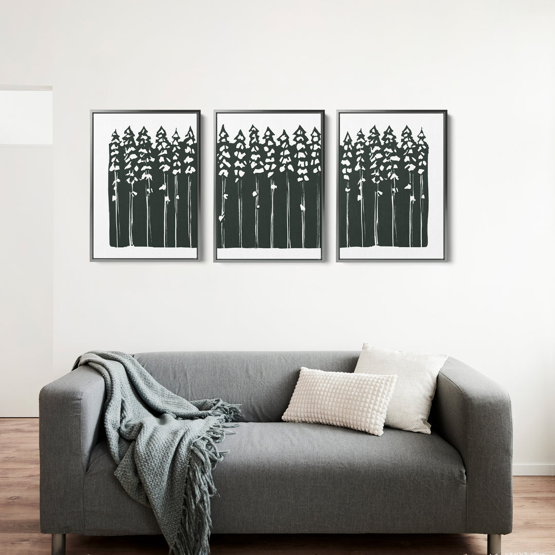 Beneath the Pines Triptych - Set of 3 - Jetty Home