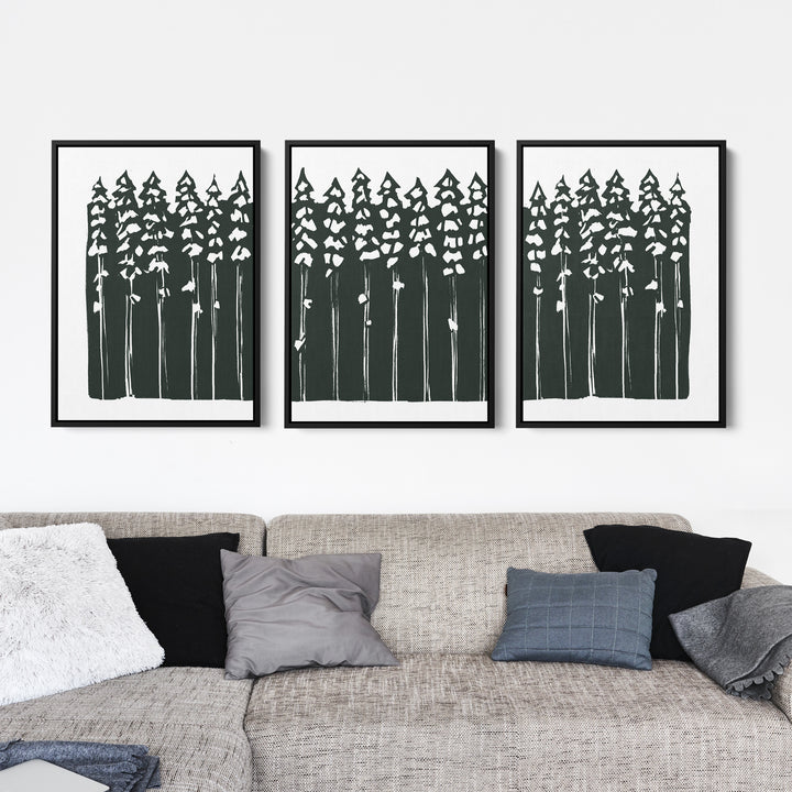 Beneath the Pines Triptych - Set of 3 - Jetty Home