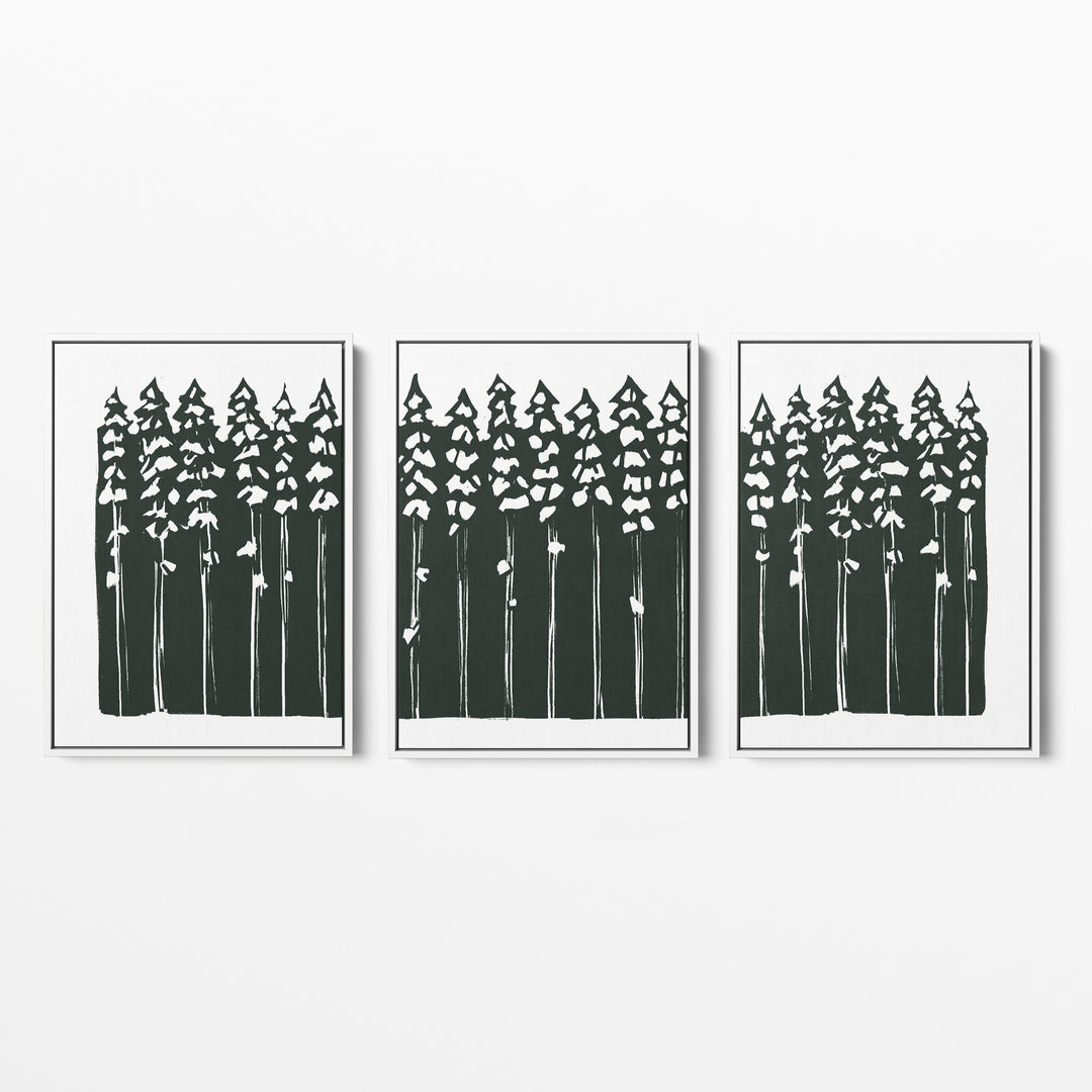 Beneath the Pines Triptych - Set of 3 - Jetty Home