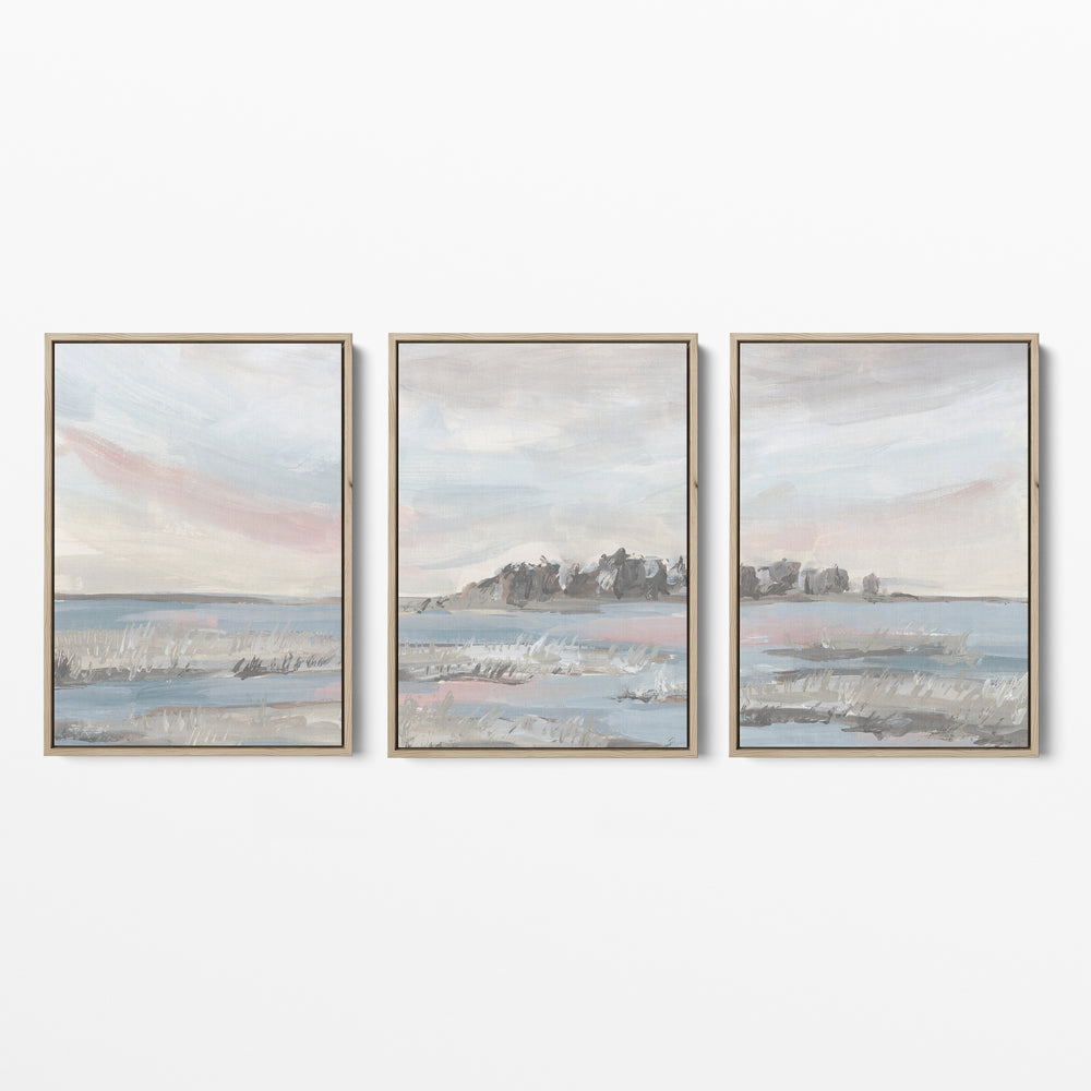 Marsh Sunrise - Set of 3 - Jetty Home
