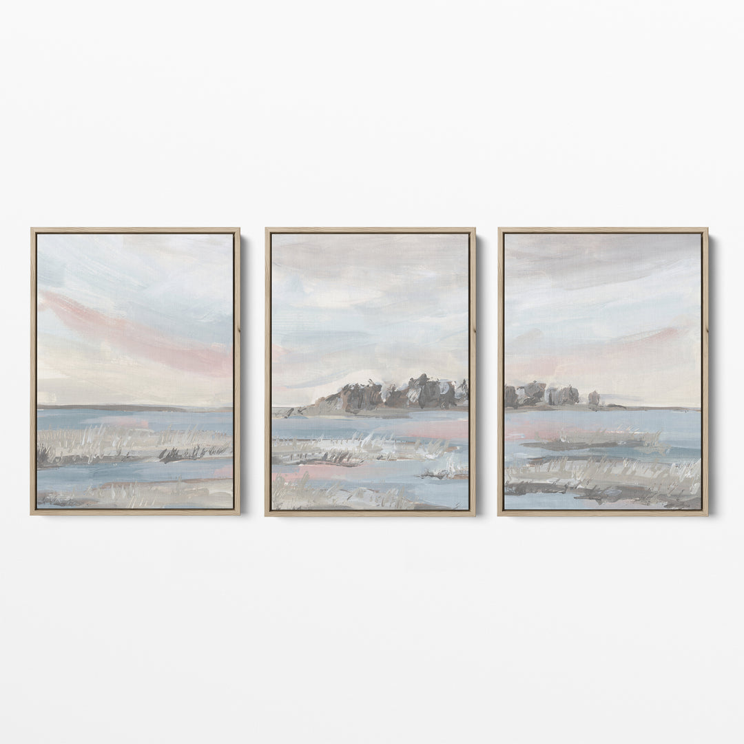 Marsh Sunrise - Set of 3 - Jetty Home