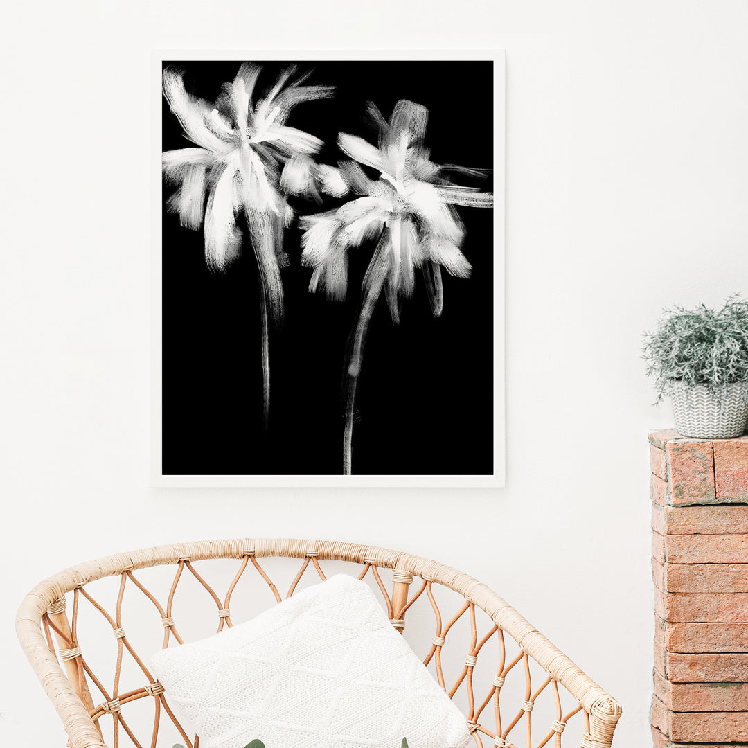 Black & White Palm Gathering, No. 1 - Jetty Home