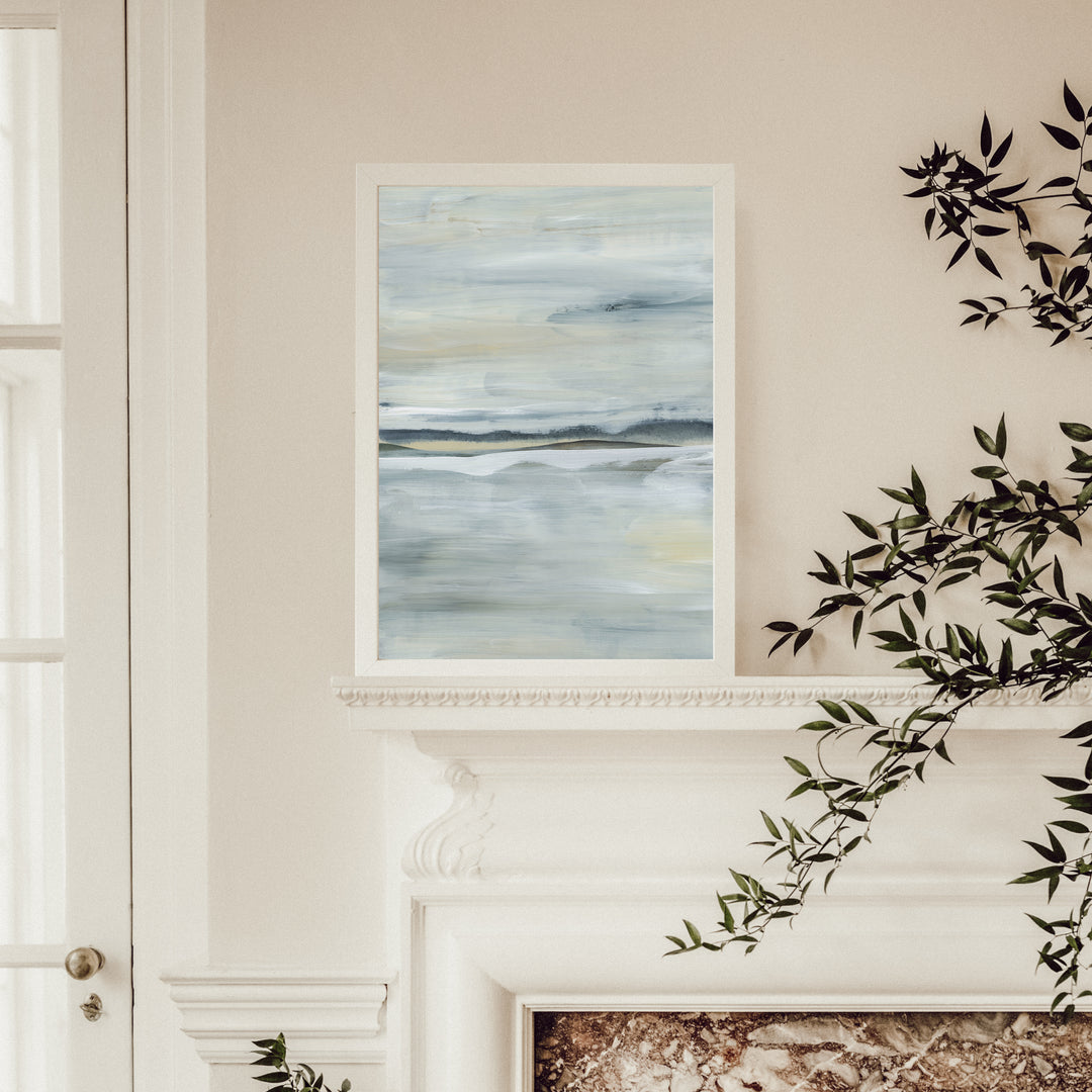 Neutral Abstract Lake - Jetty Home