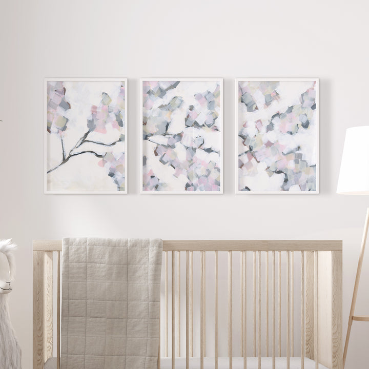Cherry Blossoms in Spring - Set of 3 - Jetty Home