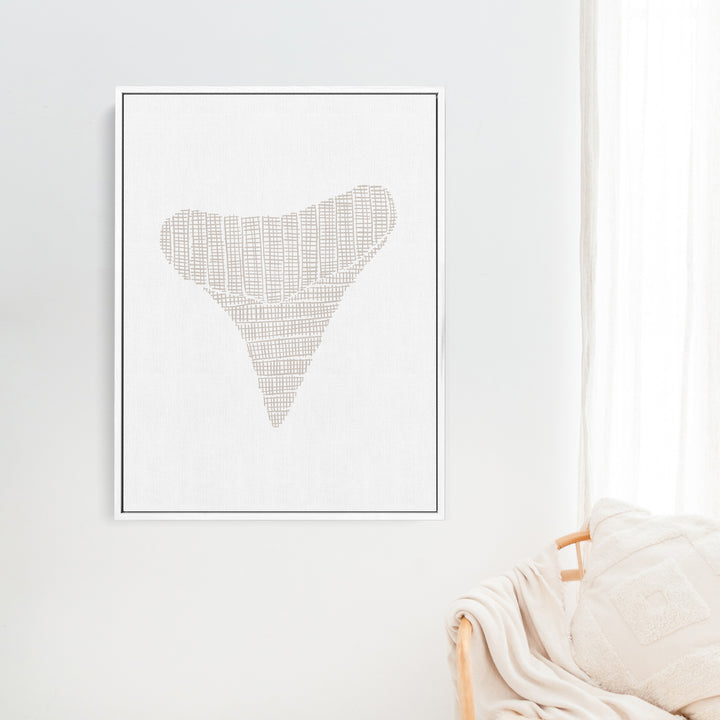 Woven Shark Tooth Illustration, No. 2 - Jetty Home