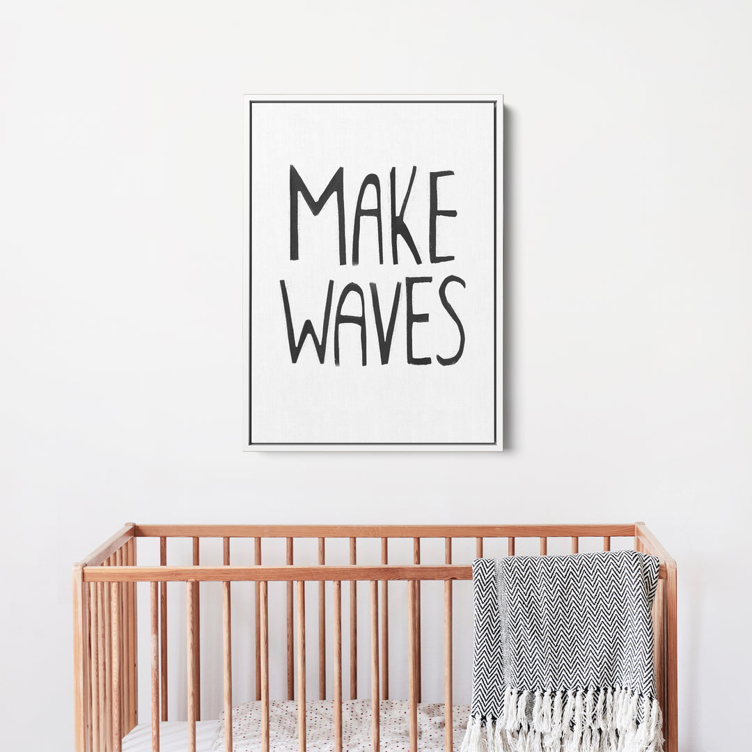 Black & White Make Waves - Jetty Home