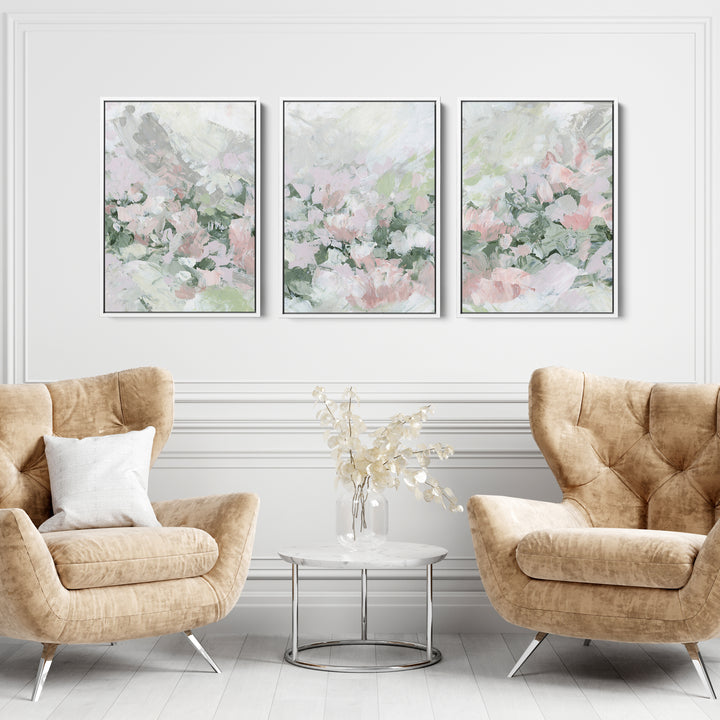 Flowers in Full Bloom - Set of 3 - Jetty Home