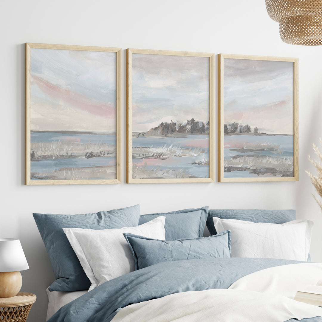 Marsh Sunrise - Set of 3 - Jetty Home