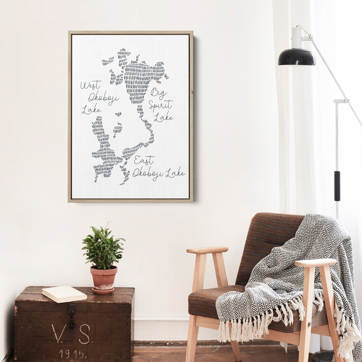 West Okoboji Lake Map - Jetty Home