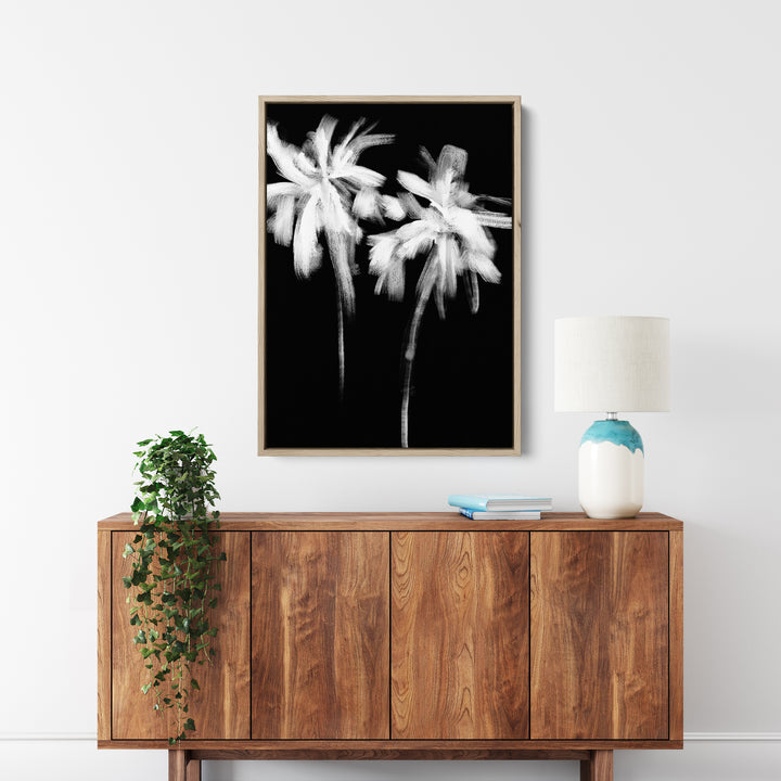 Black & White Palm Gathering, No. 1 - Jetty Home