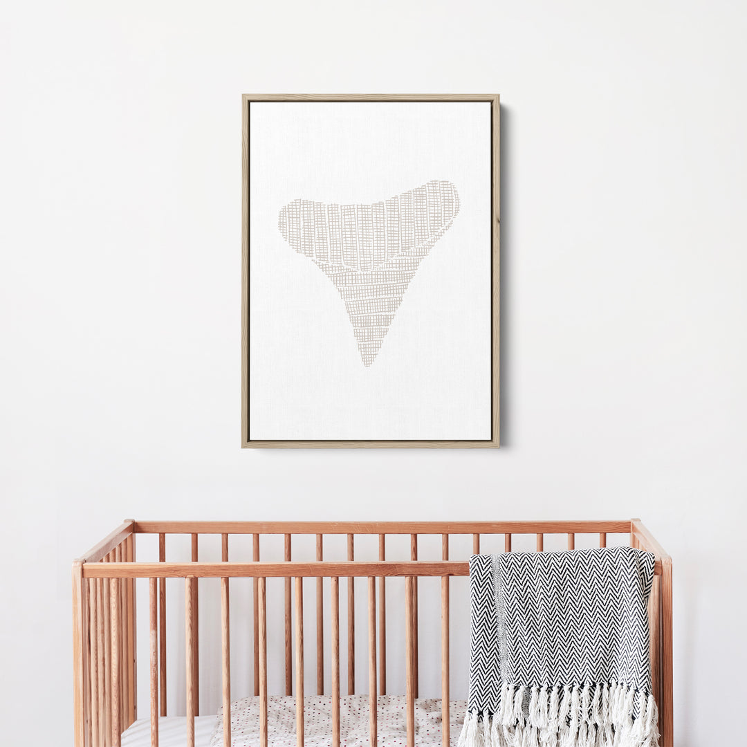 Woven Shark Tooth Illustration, No. 2 - Jetty Home