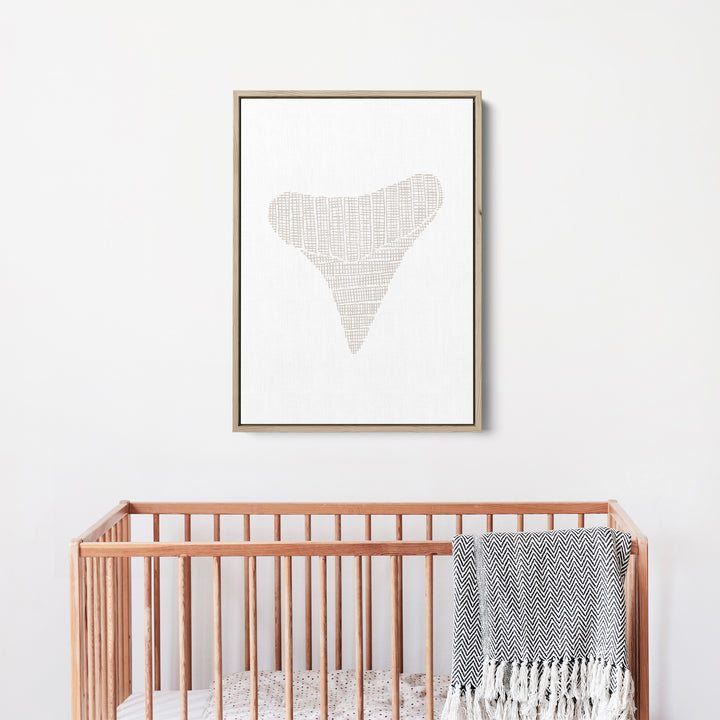 Woven Shark Tooth Illustration, No. 2 - Jetty Home