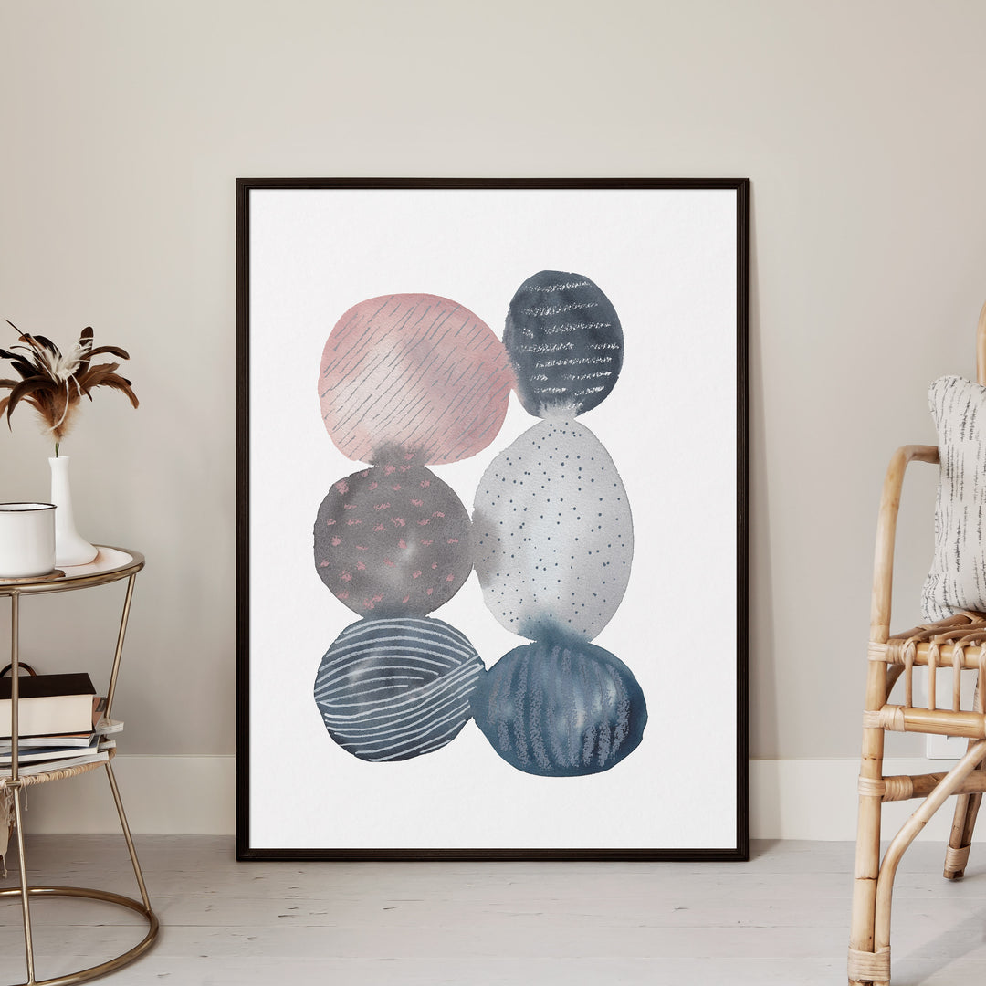 Abstract Circle Explorations  - Art Print or Canvas - Jetty Home