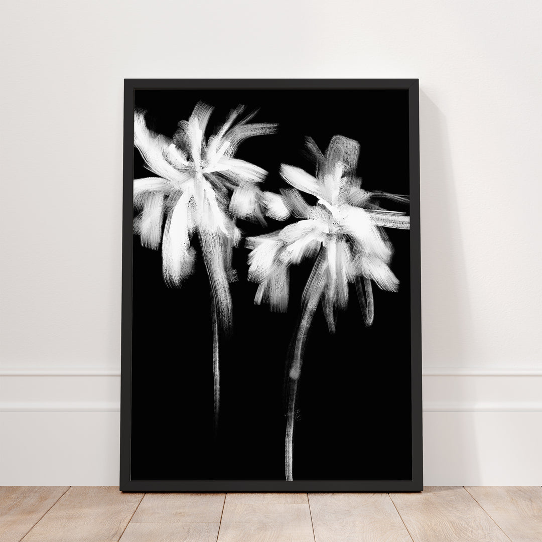Black & White Palm Gathering, No. 1 - Jetty Home