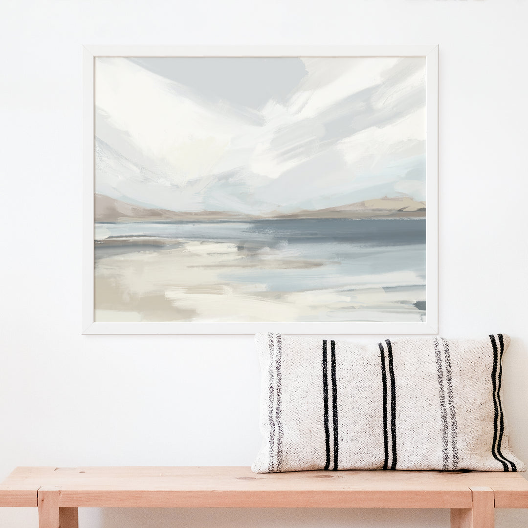 Beachside Reflections - Art Print or Canvas - Jetty Home