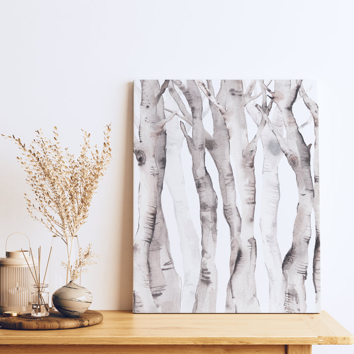 Birch Tree Watercolor No. 2  - Art Print or Canvas - Jetty Home