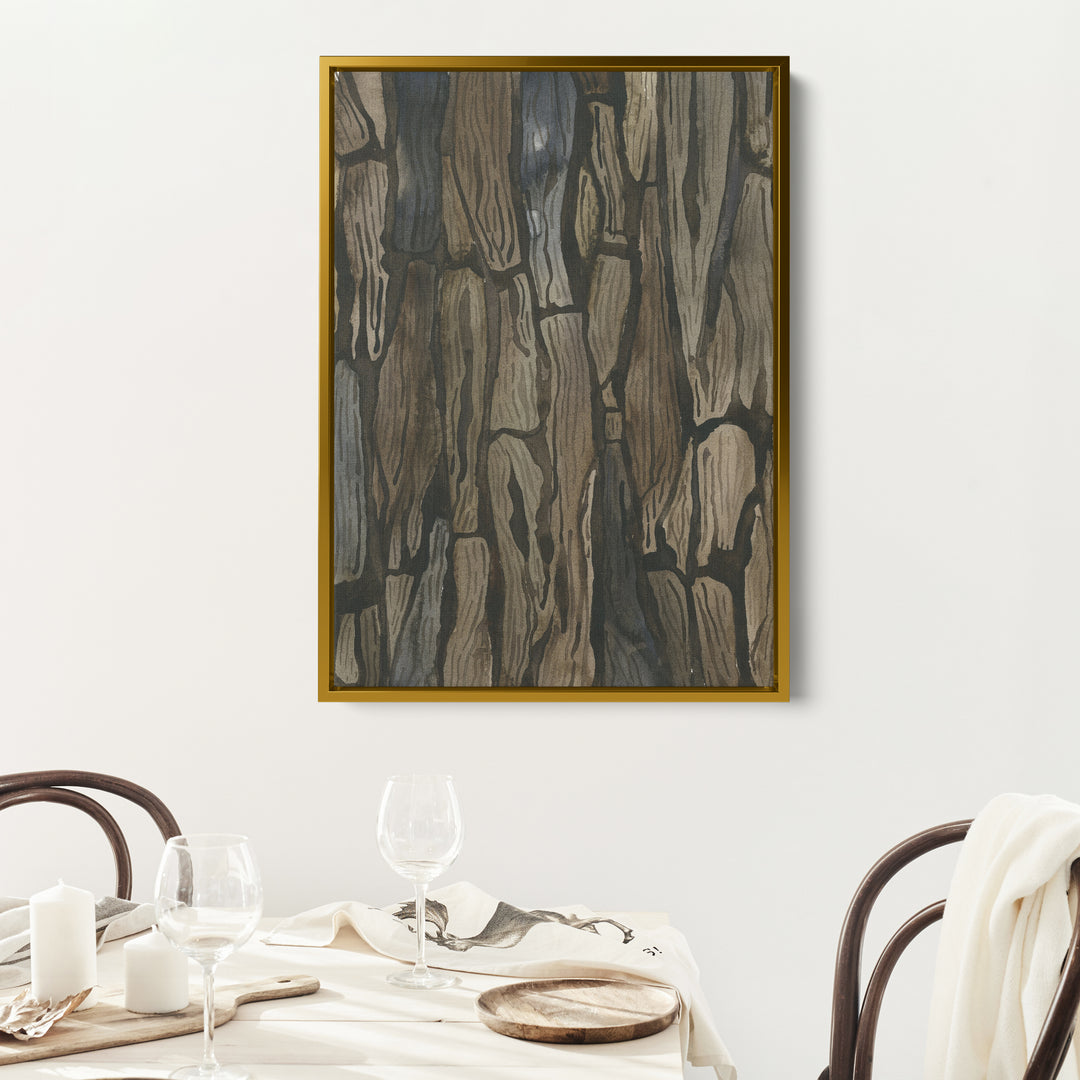 Watercolor Tree Bark  - Art Print or Canvas - Jetty Home