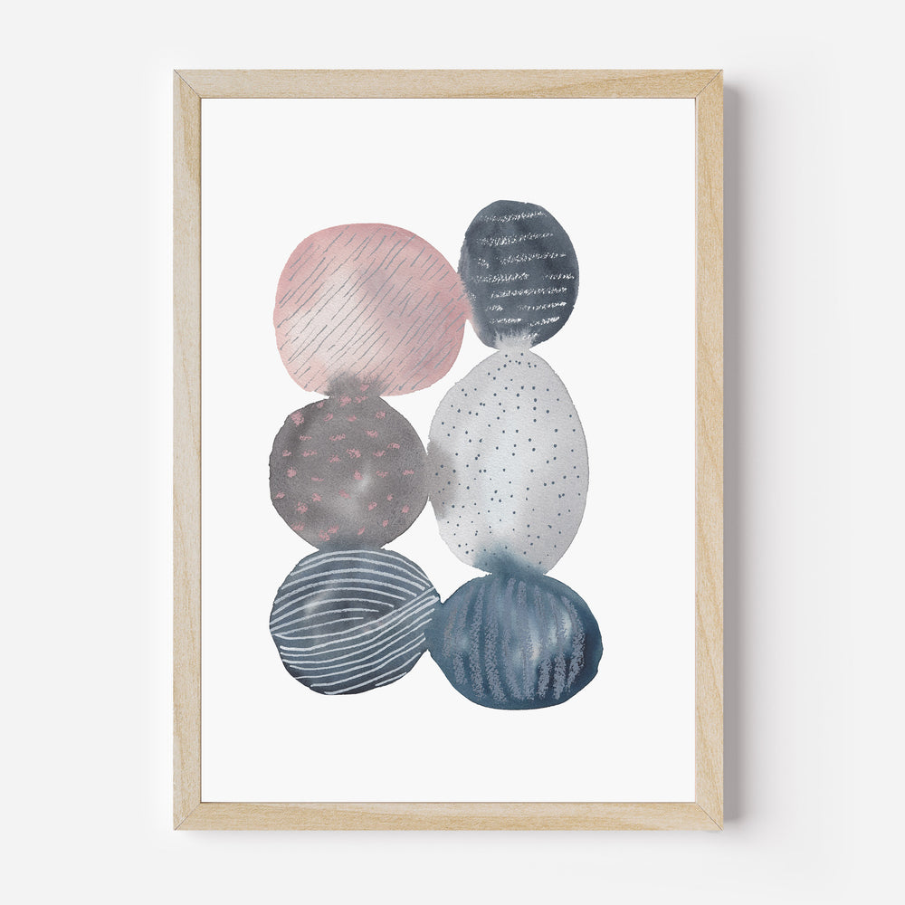 Abstract Circle Explorations  - Art Print or Canvas - Jetty Home