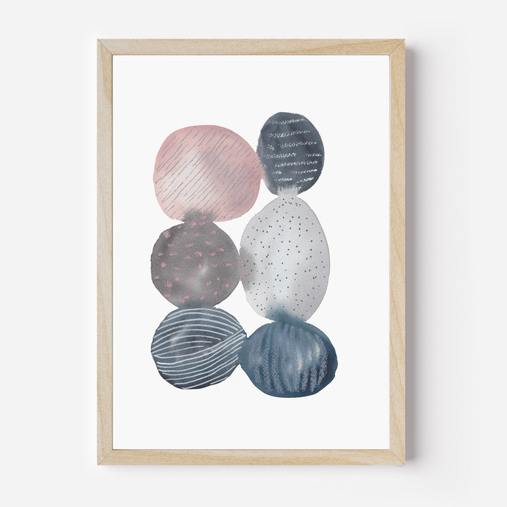 Abstract Circle Explorations  - Art Print or Canvas - Jetty Home