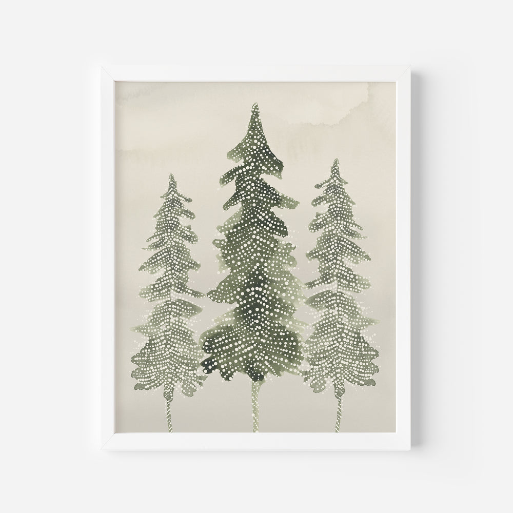Evergreen Pine Tree Trio - Jetty Home