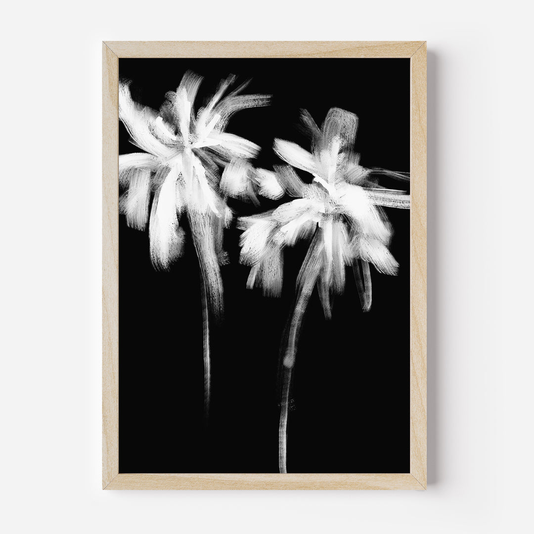 Black & White Palm Gathering, No. 1 - Jetty Home