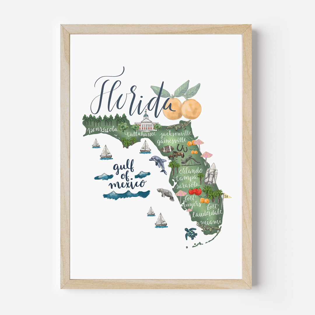 Florida Map - Jetty Home