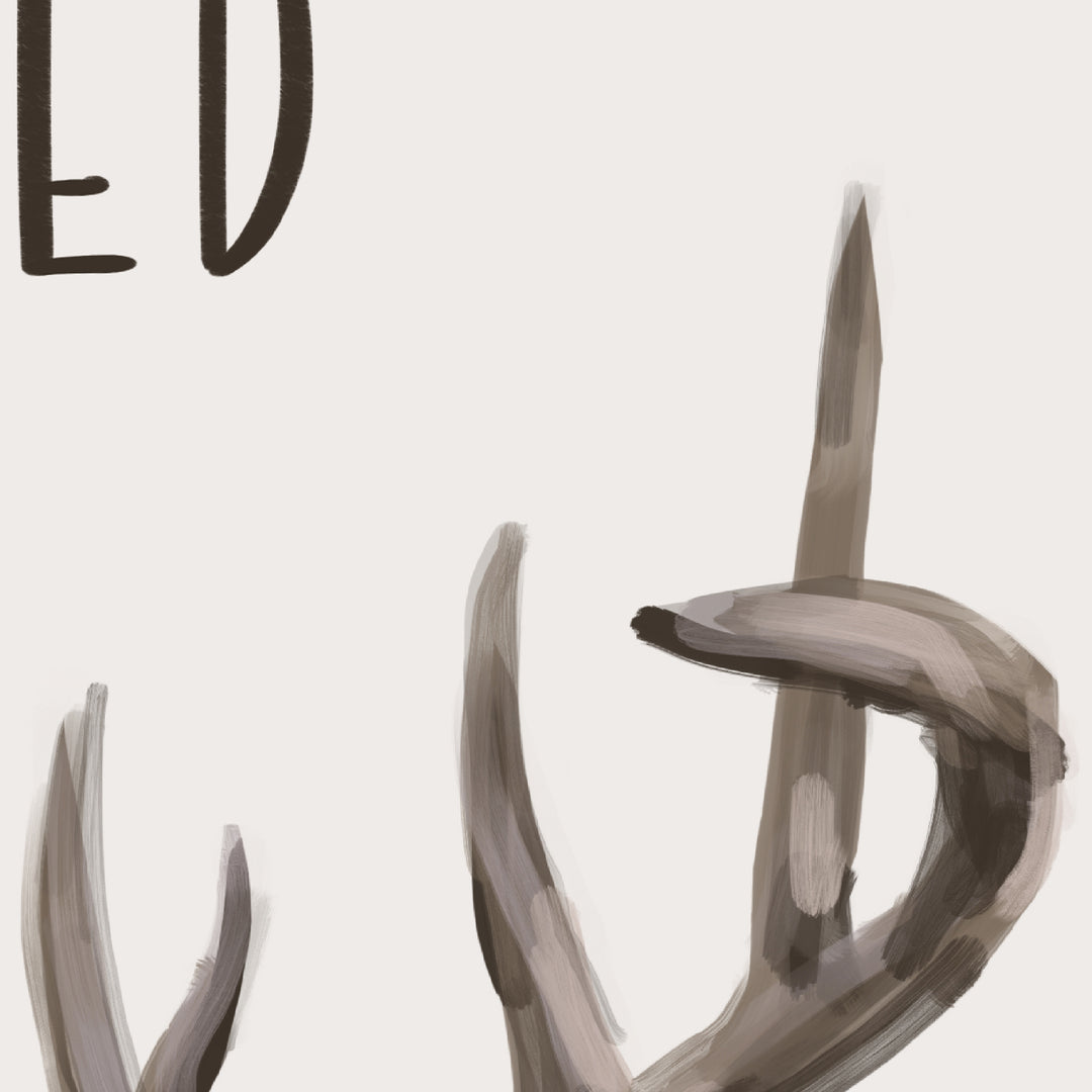 Get Buck Naked  - Art Print or Canvas - Jetty Home