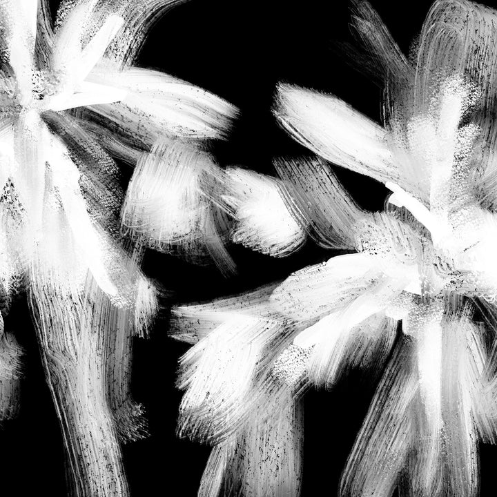 Black & White Palm Gathering, No. 1 - Art Print or Canvas - Jetty Home