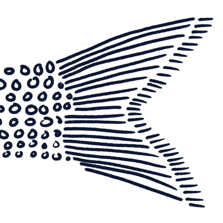 Catfish in Circles - Art Print or Canvas - Jetty Home
