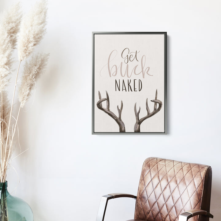 Get Buck Naked  - Art Print or Canvas - Jetty Home