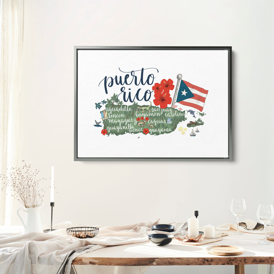 Puerto Rico  - Art Print or Canvas - Jetty Home