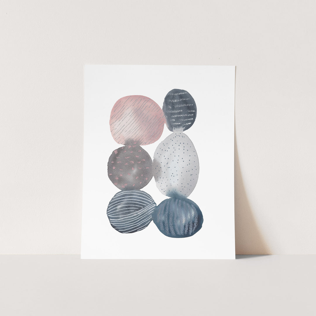 Abstract Circle Explorations  - Art Print or Canvas - Jetty Home