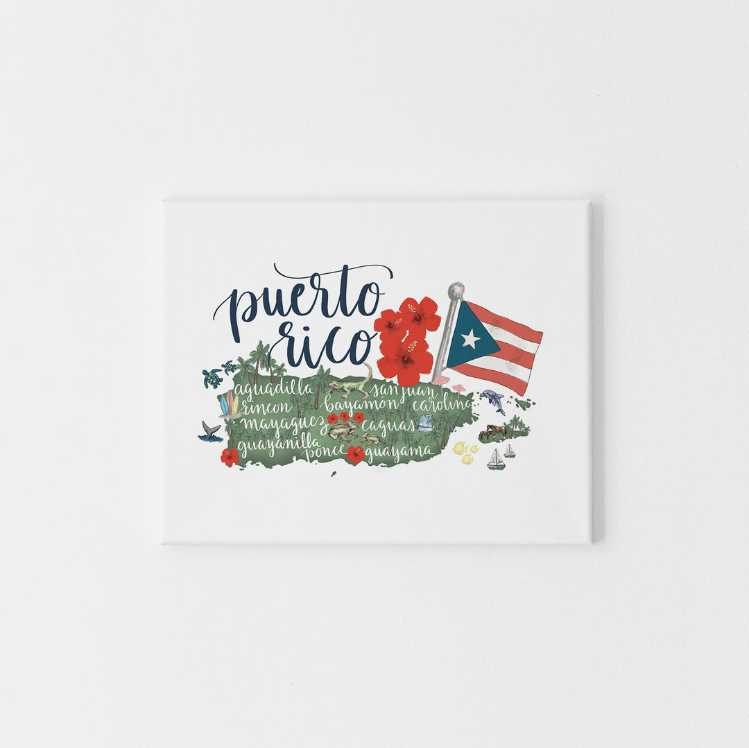 Puerto Rico  - Art Print or Canvas - Jetty Home