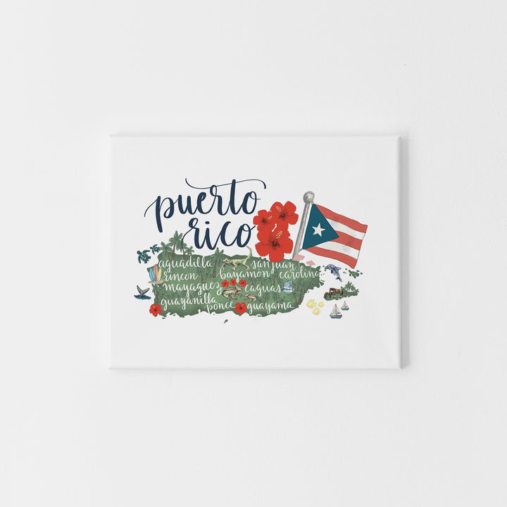 Puerto Rico  - Art Print or Canvas - Jetty Home